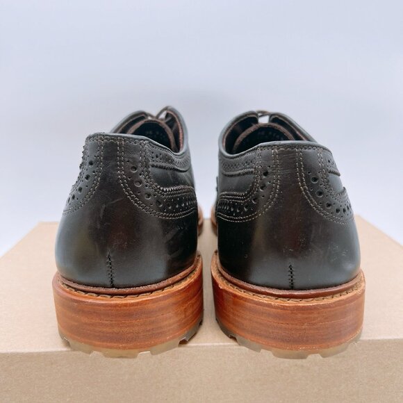 Allen Edmonds McTavish Wingtip Oxford Dress Shoes Mens US 11 EEE Chocolate Brown - Picture 6 of 12